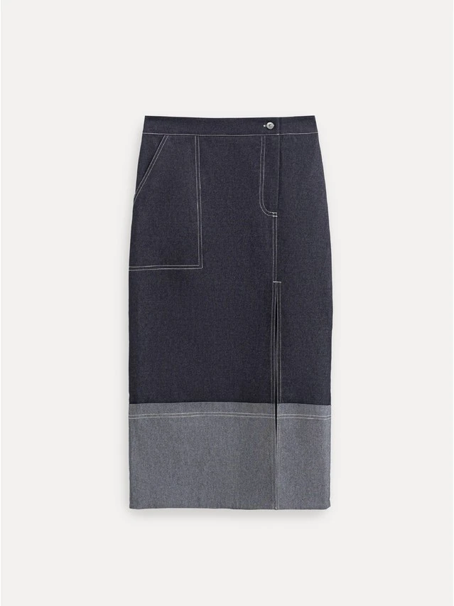 Юбка жен. C LU 3685, р.170-90, navy - 5