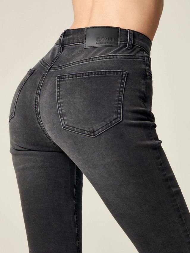 Брюки джинсовые женские CE CON-521, р.170-102, washed black - 1