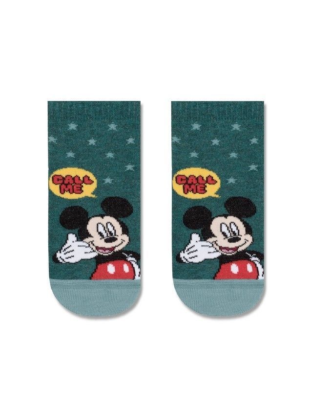 Носки детские ©Disney (короткие) 17С-127СПМ, р.16, 351 темно-бирюзовый - 1
