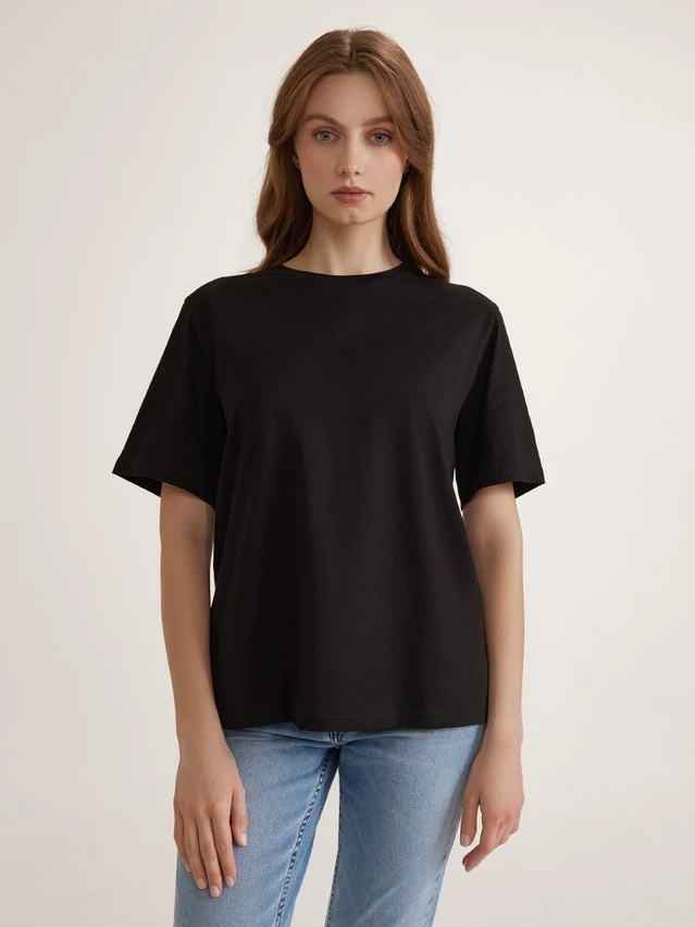 Джемпер жен. CE BASIC COLLECTION LD 5025, р.170-100, black - 1