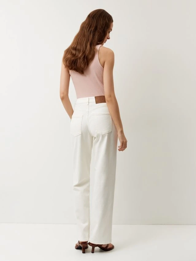 Джинсы жен. C CON-993, р.164-90, off white - 2