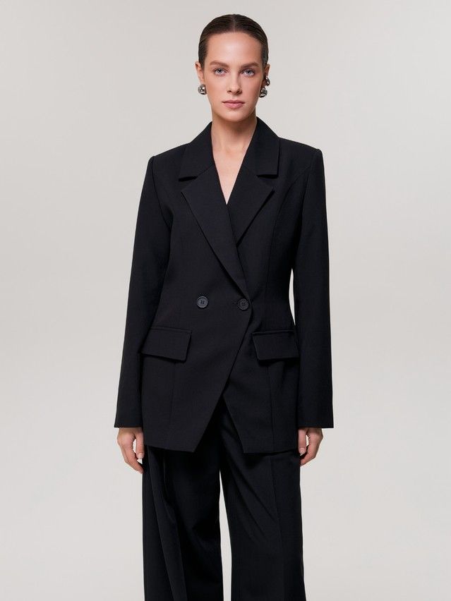 Жакет женский C LJ 3394, р.170-84-90, black - 4