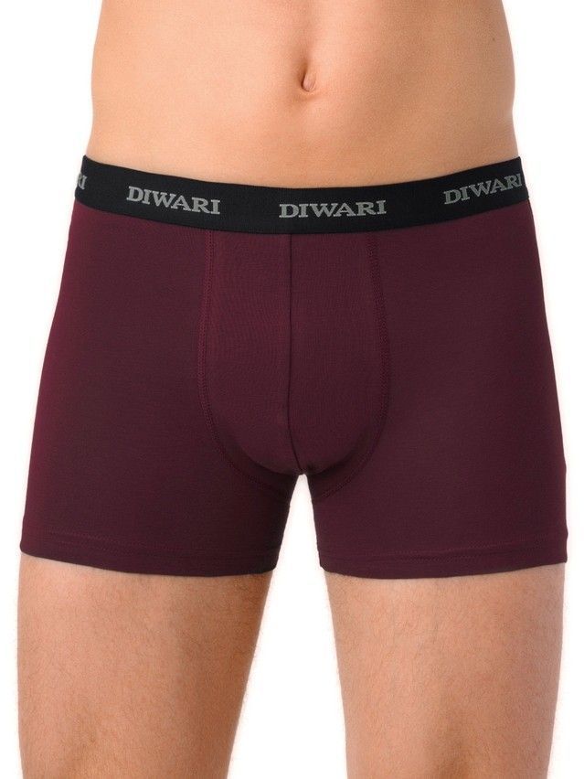 Трусы мужские DW BASIC MEN MSH 2147 (бандероль),р.78,82, dark bordo - 1