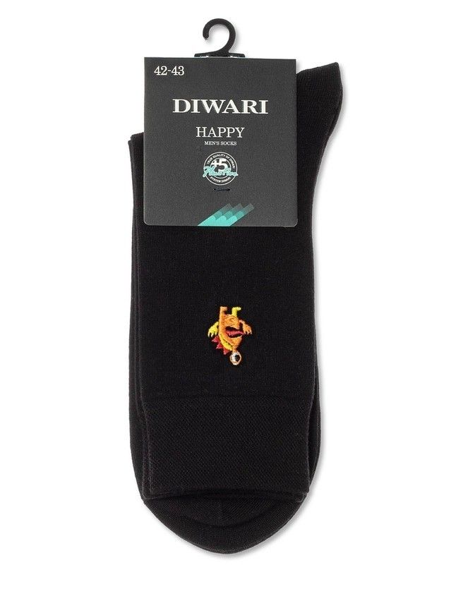 Носки мужские DW HAPPY 20С-36СП, р.40-41, 514 черный - 3