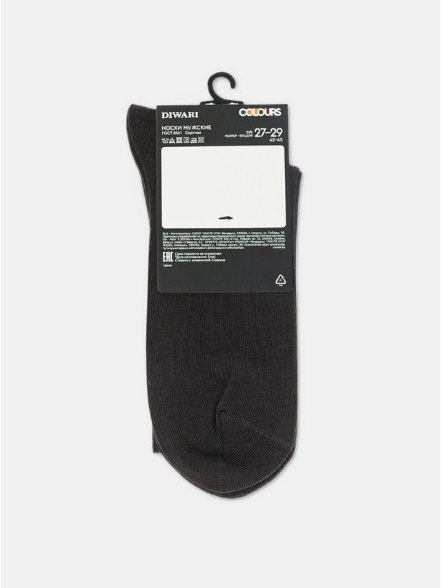 Носки мужские DW HAPPY 15С-23СП, р.25, 000 графит - 3