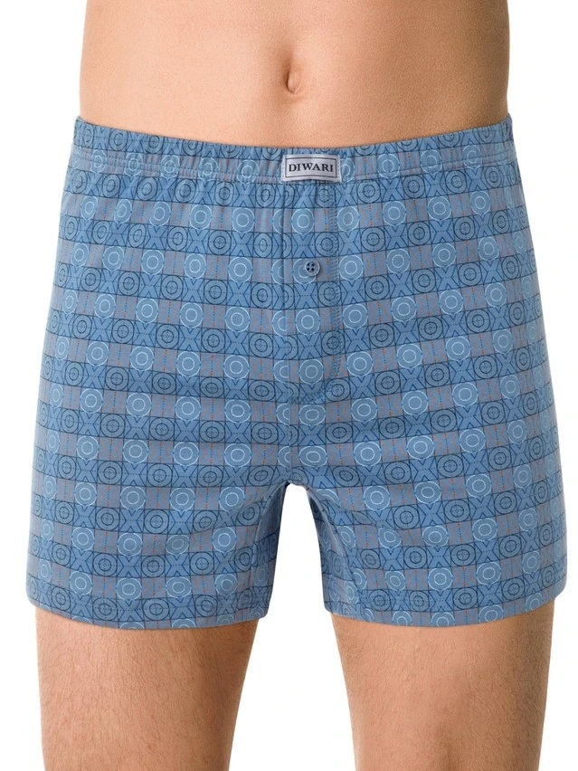 Трусы мужские BASIC MBX 008 (в коробке),р.78,82, grey-blue - 3