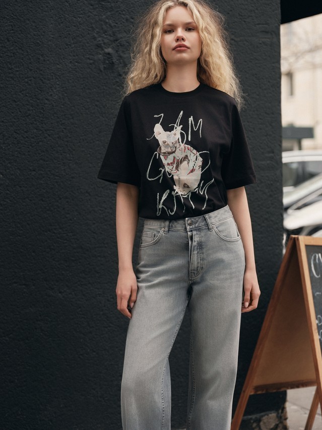 Джемпер женский CE LD 3036, р.170-92, black-kitty - 5