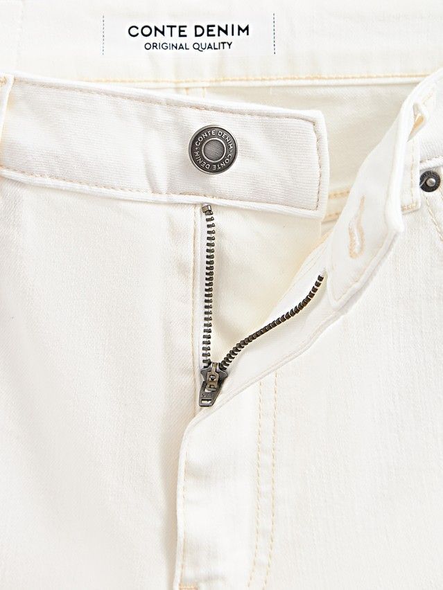 Брюки джинсовые женские CE CON-803, р.170-102, off white - 10