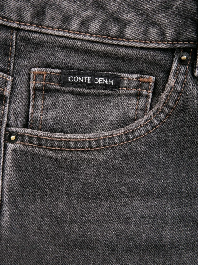 Джинсы жен. C CON-951, р.164-90, washed black - 17