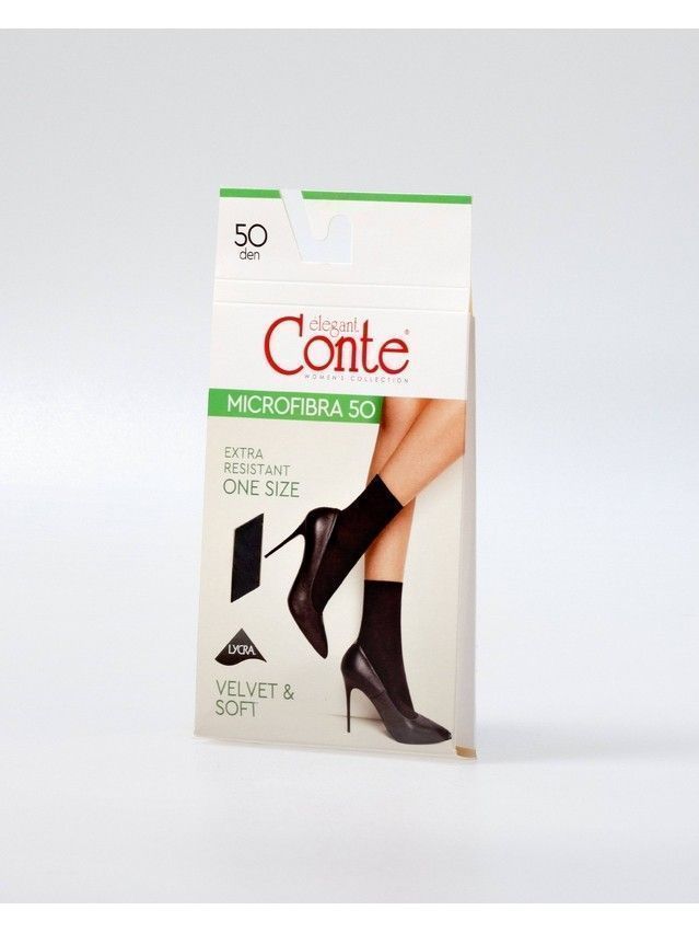 Носки женские CE MICROFIBRA 50 (конверт) 8С-10СП (new),р.36-39, bronz - 2