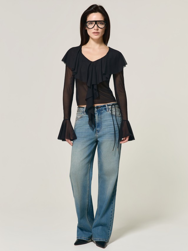 Джемпер женский C LD 3485, р.170-84, black - 4