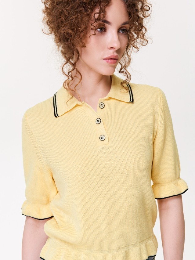 Джемпер жен. C LDK2635 26С-35СП, р.170-84, желтый - 5