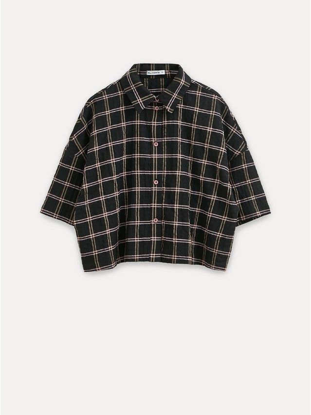 Рубашка жен. C LRU 3320, р.170-84-90, black - 6