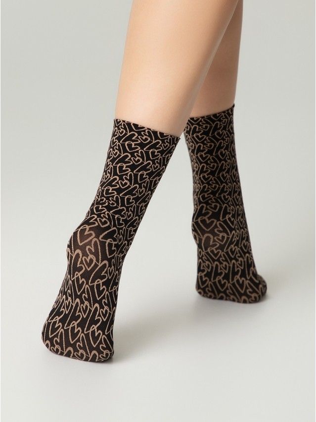 Носки женские CE FANTASY 23С-83СП, р.23-25, nero-natural - 3