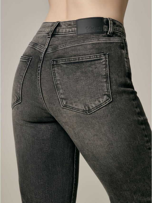 Брюки джинсовые женские CE CON-603, р.170-102, washed black - 3