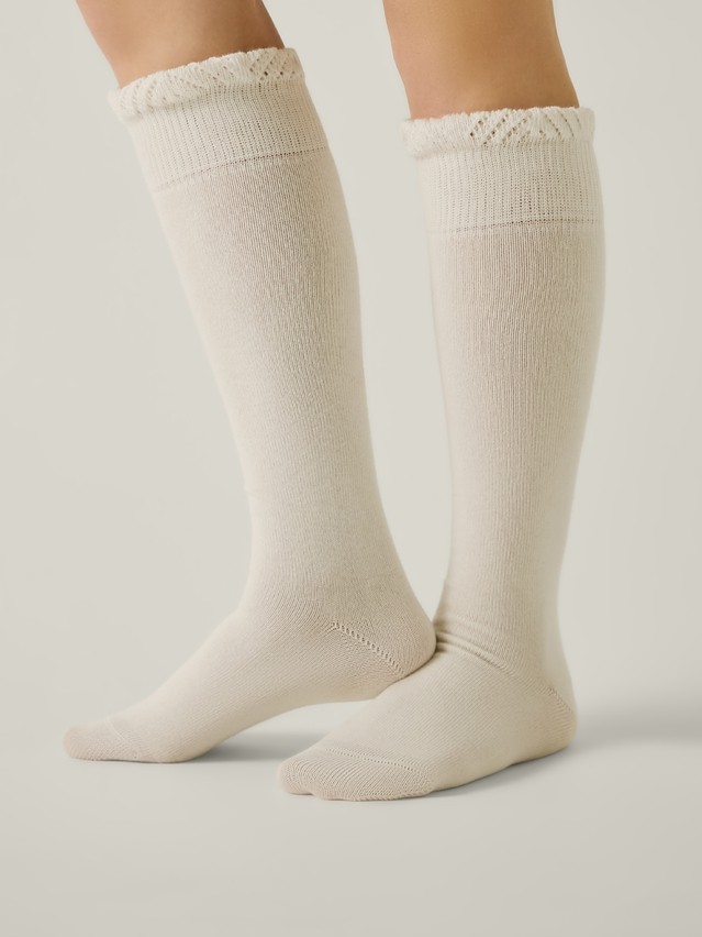 Гольфы женские хлопковые CE CLASSIC 25С-42СП, р.23-25, 012 молочный - 2