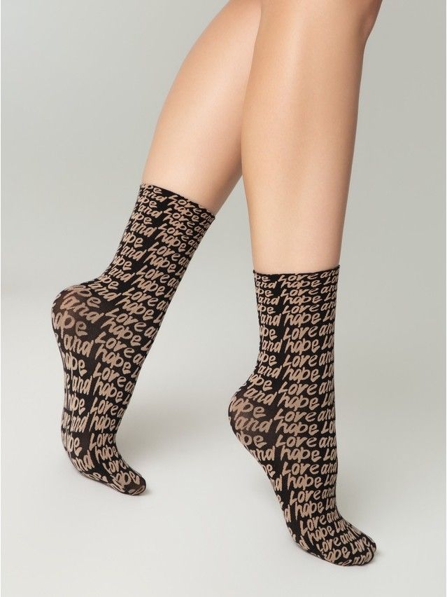 Носки женские CE FANTASY 23С-81СП, р.23-25, nero-natural - 1