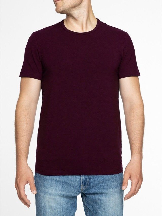Фуфайка мужская DW BASIC MEN MF 2024 (пакет),р.170,176-100, dark bordo - 5