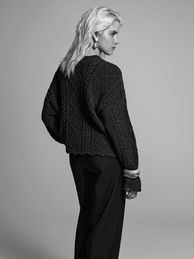 Джемпер женский CE LDK24129 24С-129СП, р.170-84, graphite melange - 4