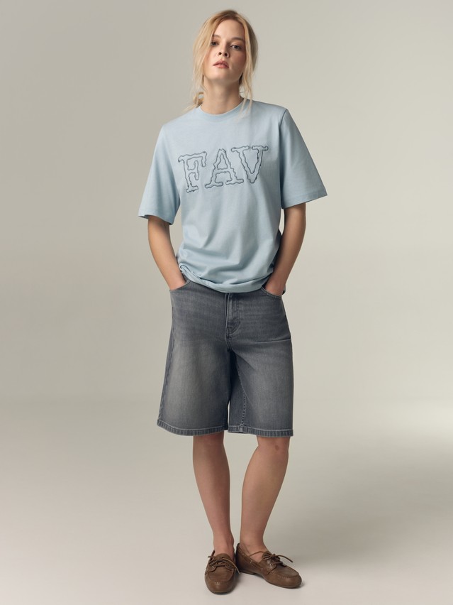 Джемпер женский C LD 3452, р.170-84, blue-fav - 1