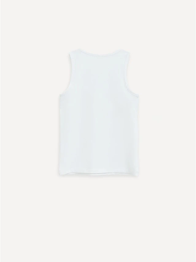 Майка дев. CE BASIC COLLECTION DM 5102 (пакет),р.116,122-60, white - 2