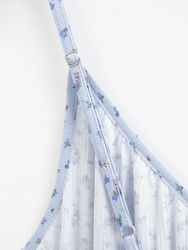Сарафан жен. C LSF 3816, р.170-84-90, blue-flowers - 7