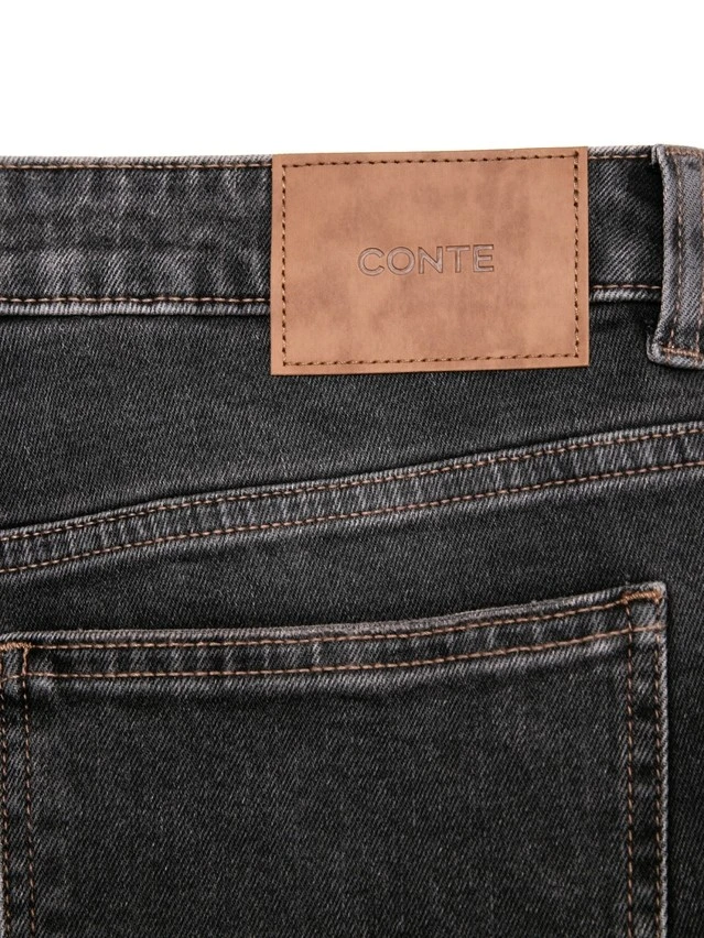 Джинсы жен. C CON-951, р.164-90, washed black - 12