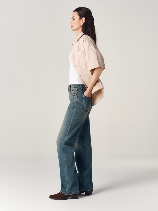 Джинсы жен. C CON-862, р.164-90, blue tint - 7