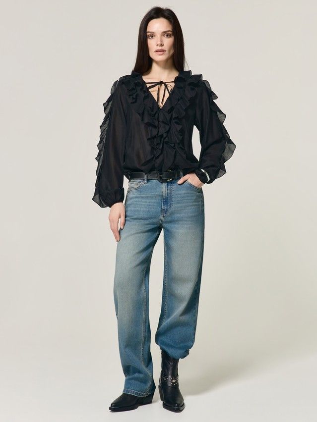 Блузка женская C LBL 3523, р.170-84-90, black - 1