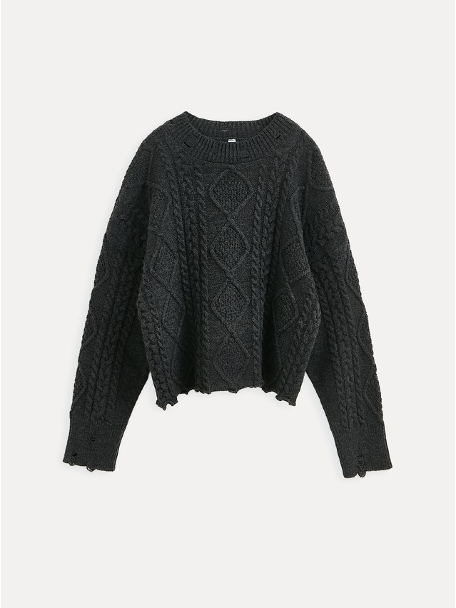 Джемпер женский CE LDK24129 24С-129СП, р.170-84, graphite melange - 6