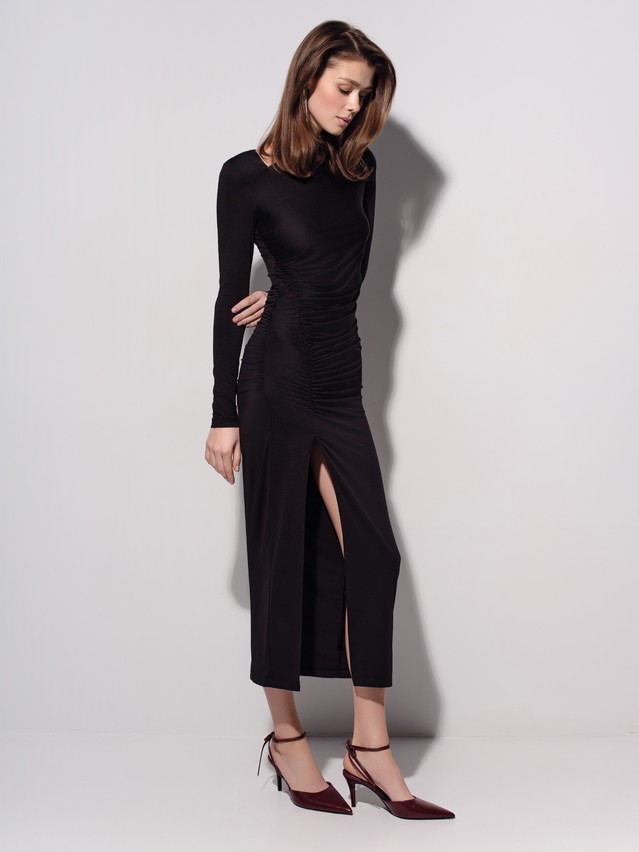 Платье женское C LPL 3410, р.170-84-90, black - 3