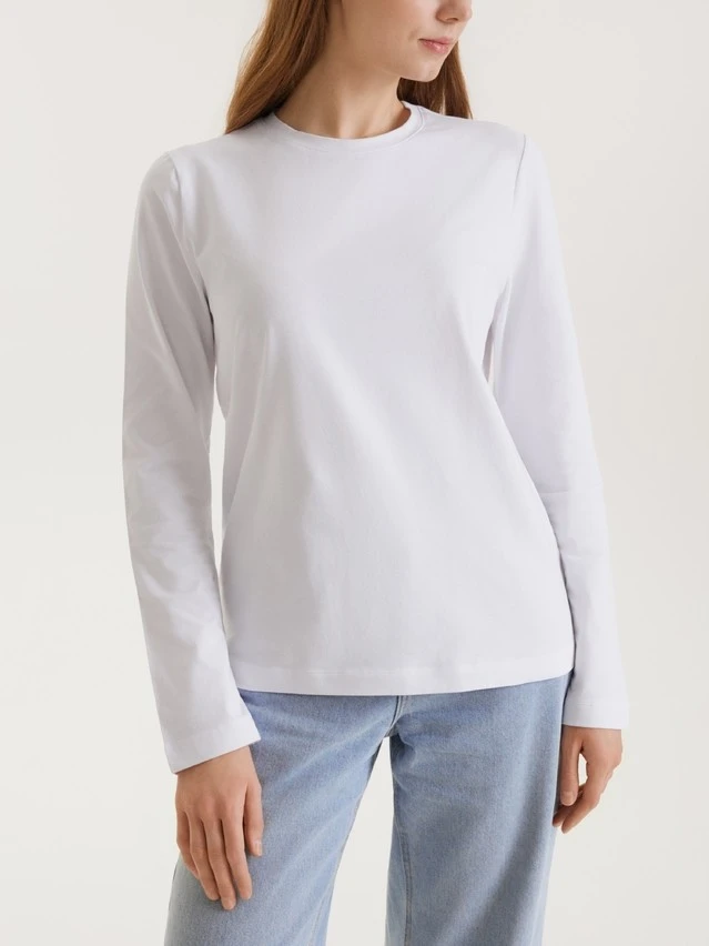 Джемпер жен. CE BASIC COLLECTION LD 5026 (пакет),р.170-84, white - 3