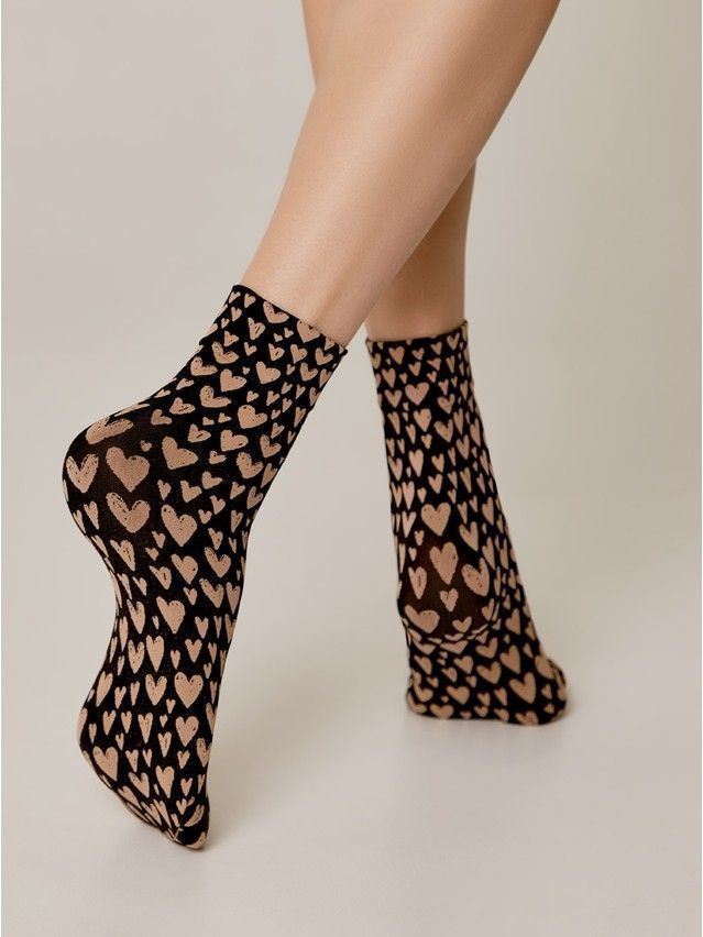 Носки женские CE FANTASY 22С-52СП, р.23-25, nero-natural - 3