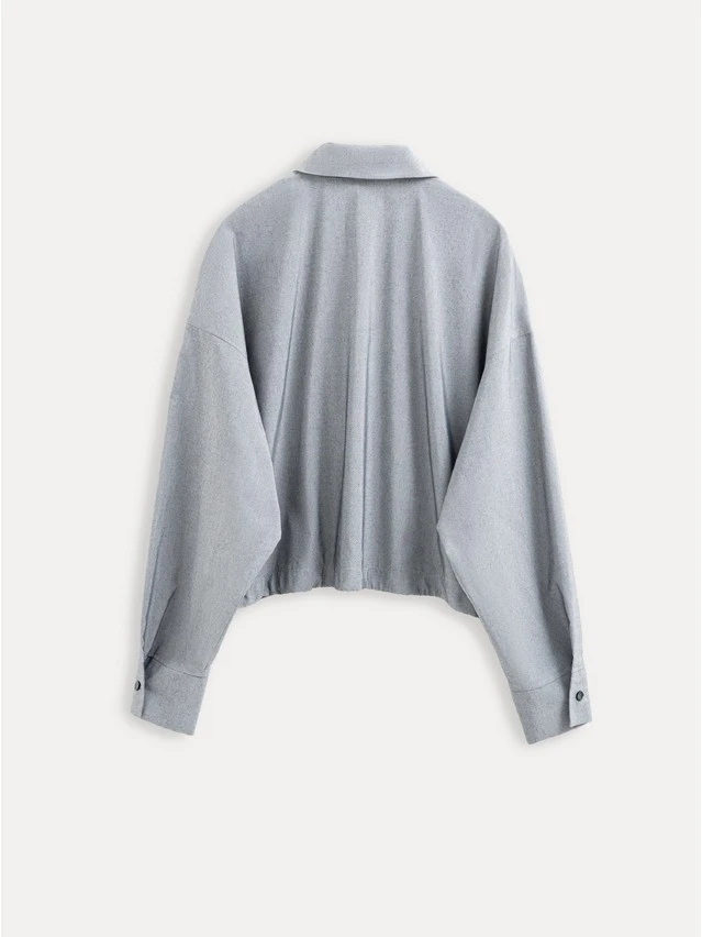 Рубашка жен. C LRU 3615, р.170-84-90, grey - 2