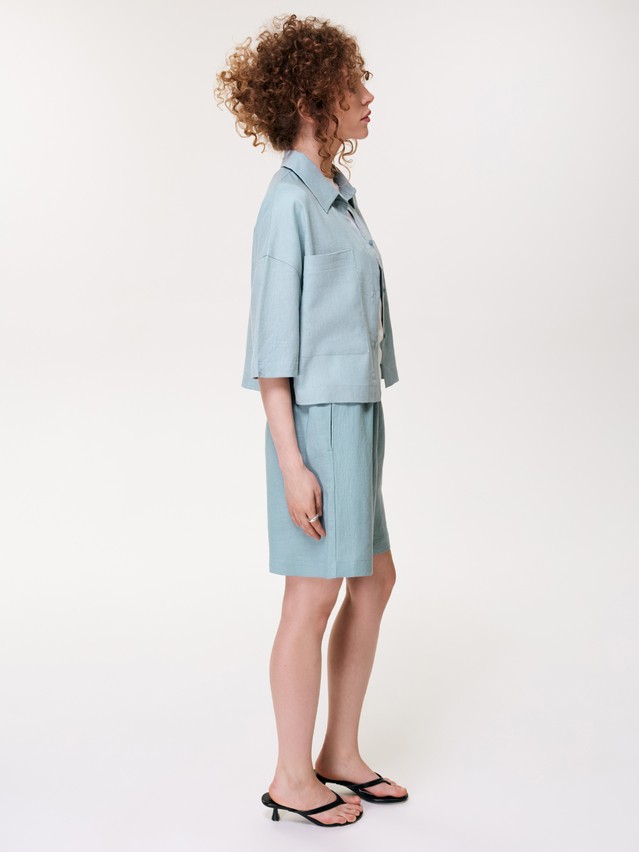 Шорты жен. C LS 3480, р.170-84-90, blue - 3