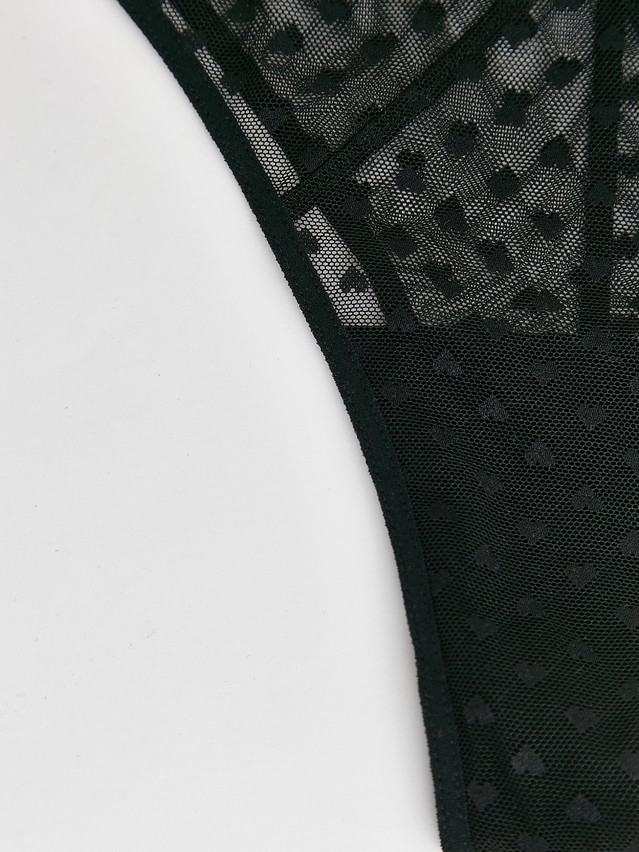 Трусы женские C HEARTS LBR 3336, р.90, black - 3