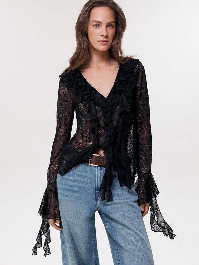 Блузка женская C LBL 3741, р.170-84, black - 4