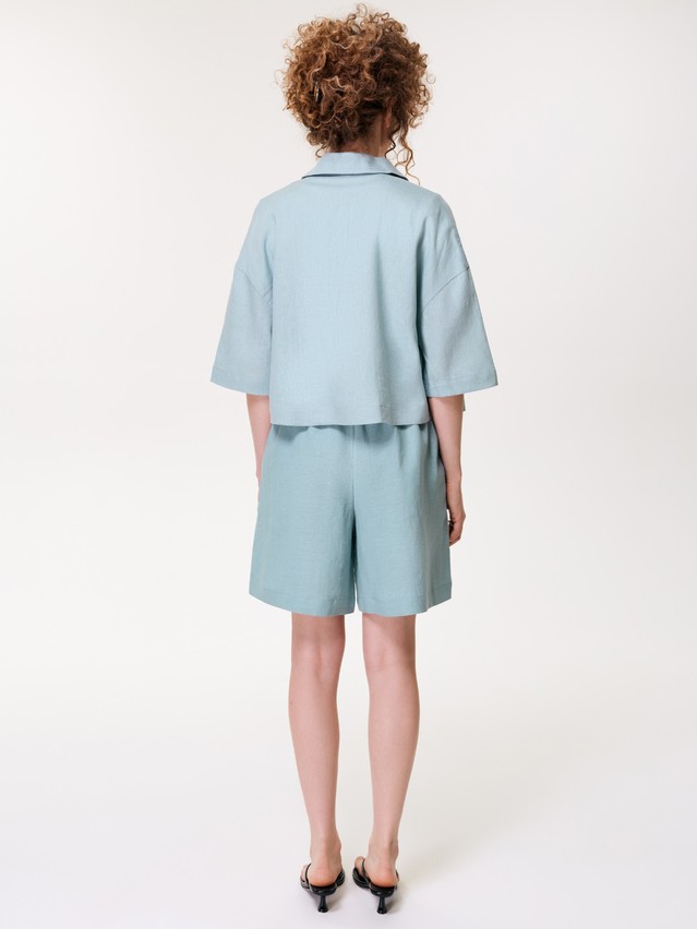 Шорты жен. C LS 3480, р.170-84-90, blue - 2