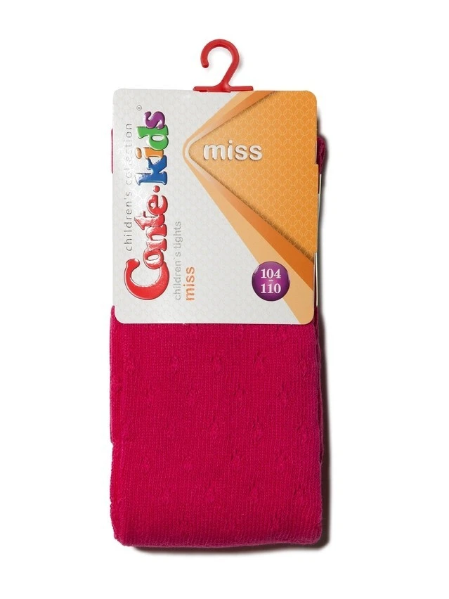 Колготки хлопковые детские MISS (ажурные) 7С-80СП, p. 92-98, фуксия, рис. 404 - 2