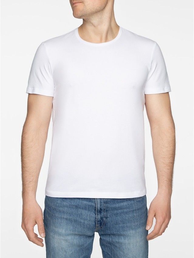 Фуфайка мужская DW BASIC MEN MF 2024 (бандероль),р.170,176-100, white - 2