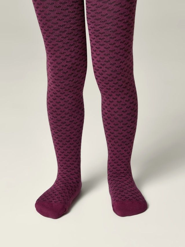 Колготки детские CK TIP-TOP, р.128-134 (20),362 лиловый - 1