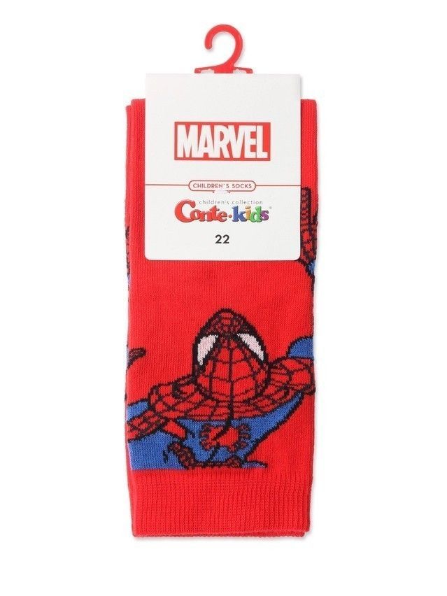 Носки детские CK MARVEL 17С-132/1СПМ, р.22, 587 красный - 2