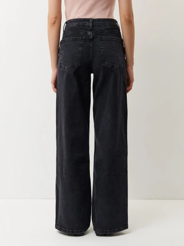 Джинсы жен. C CON-972, р.164-90, washed black - 5