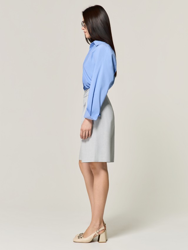 Рубашка женская C LRU 3439, р.170-84-90, aquamarine - 5