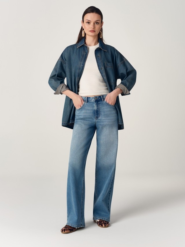 Джинсы жен. C CON-863, р.164-90, light blue - 1