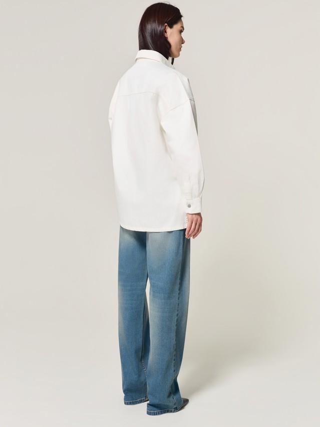 Ветровка джинсовая жен. C CON-924, р.170-84-90, off white - 10