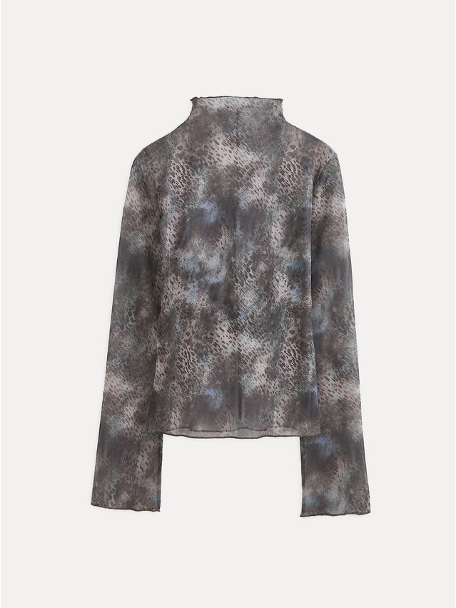 Джемпер женский C LD 3486, р.170-84, blue leopard - 7