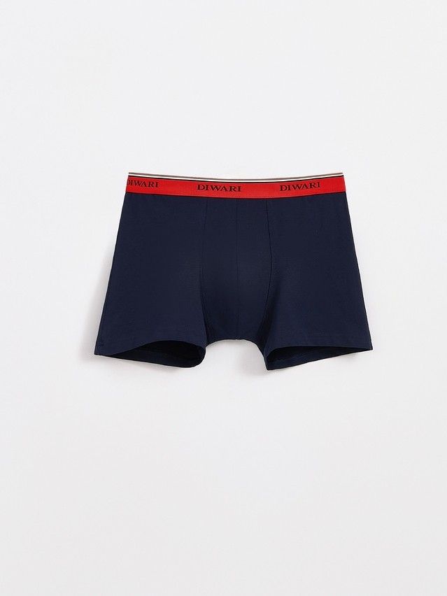 Трусы мужские DW PREMIUM MSH 1568 (бандероль),р.78,82, dark navy-red strip - 1