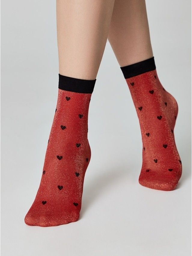 Носки женские CE FANTASY 23С-109СП, р.23-25, gold-rosso - 2