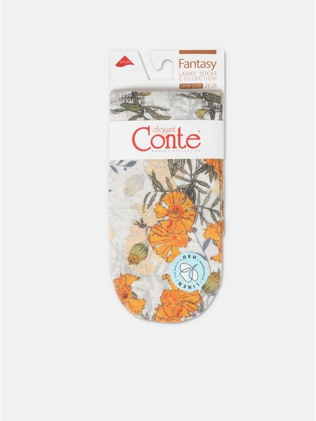Носки женские CE FANTASY 20С-107СП, р.23-25, 402 желтый - 6